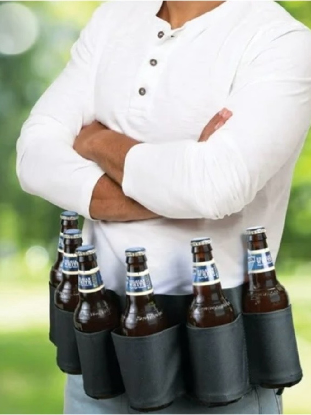Six Pack Beer Belt New